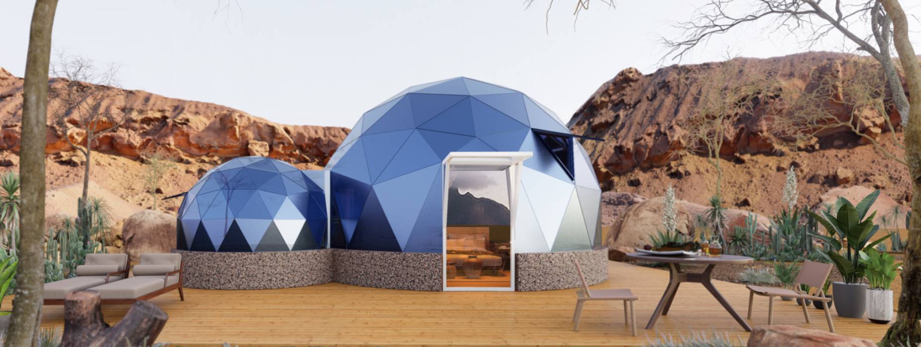 襄垣县球形智能光伏玻璃星空房